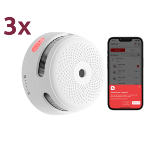 X-Sense - XS01-M-3PACK - Central / base conectado RF 868 MHz cobertura None