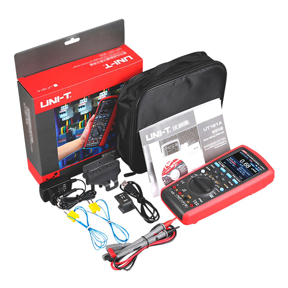 Medidor eléctrico - 100V 10A UNI-T UT181A - Imagen 2