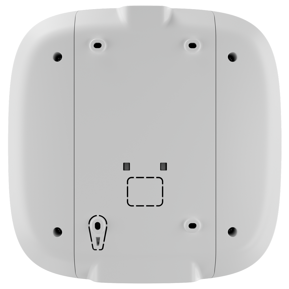 AJAX - AJ-STREETSIRENPLUS-S-W - Sirena exterior Jeweller Batería con flash 107 dB IP54 blanco Grado 2 NFA2P - Imagen 3