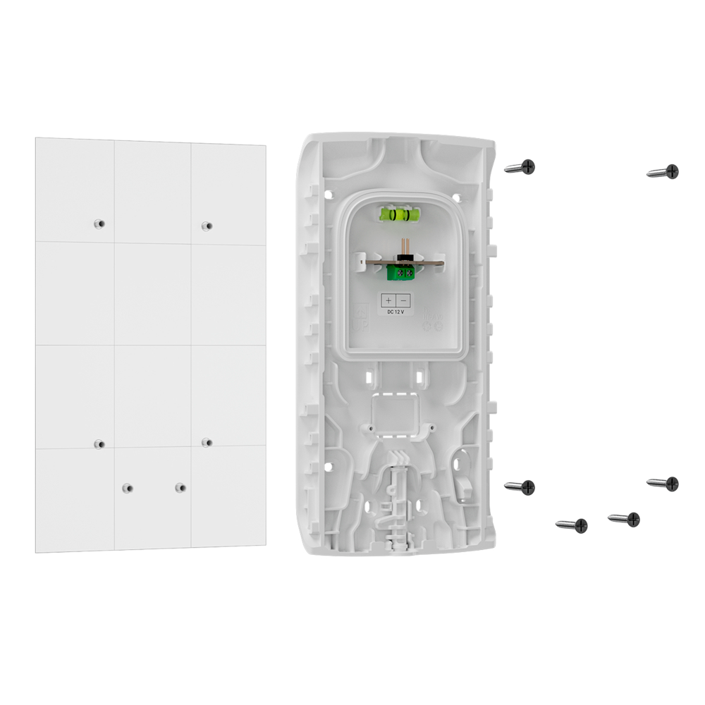 AJAX - AJ-STREETSIRENPLUS-S-W - Sirena exterior Jeweller Batería con flash 107 dB IP54 blanco Grado 2 NFA2P - Imagen 6